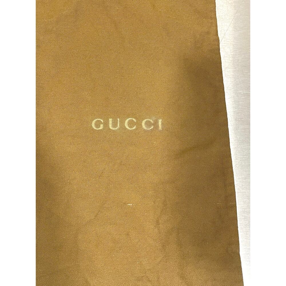 Gucci Authentic Drawstring Dust Cover Bag Brown - Picture 4 of 6